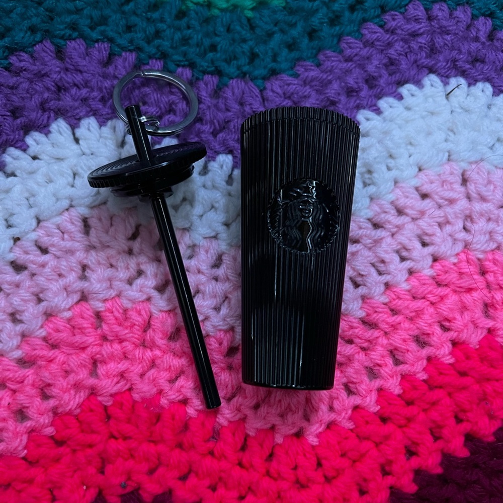 Starbucks Black Keychain Tumbler - Picture 2 of 3